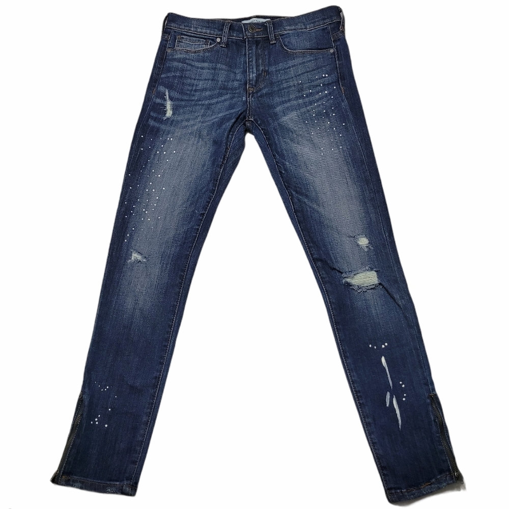 Women's Banana Republic Skinny Ankle Jeans Sz 26 - Picture 5 of 11